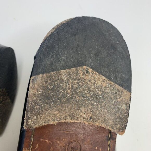 Frye Black Leather Penny Loafers Shoes ***PLS READ*** - Picture 12 of 14